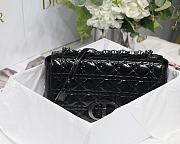 Bagsaaa Dior Large Caro Black Cannage - 28x17x9cm - 2