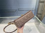 	 Bagsaaa Dior Small Caro Taupe Cannage - 20 x 12 x 7 cm - 6