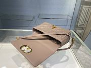 Bagsaaa Dior Medium Caro Taupe Cannage - 25.5 x 15.5 x 8 cm - 6