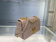 Bagsaaa Dior Medium Caro Taupe Cannage - 25.5 x 15.5 x 8 cm - 5