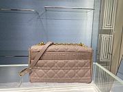 Bagsaaa Dior Medium Caro Taupe Cannage - 25.5 x 15.5 x 8 cm - 3