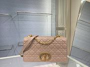 Bagsaaa Dior Large Caro Taupe Cannage - 28x17x9cm - 1