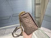 Bagsaaa Dior Large Caro Taupe Cannage - 28x17x9cm - 5