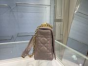 Bagsaaa Dior Large Caro Taupe Cannage - 28x17x9cm - 4