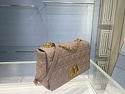 Bagsaaa Dior Large Caro Taupe Cannage - 28x17x9cm - 3