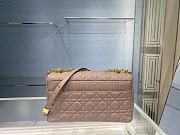 Bagsaaa Dior Large Caro Taupe Cannage - 28x17x9cm - 2