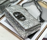 Bagsaaa Dior Small Caro Silver Cannage - 20 x 12 x 7 cm - 2