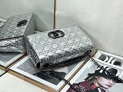 Bagsaaa Dior Large Caro Silver Cannage - 28x17x9cm - 2