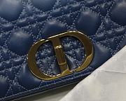 Bagsaaa Dior Small Caro Blue - 20 x 12 x 7 cm - 3