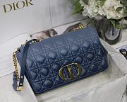 Bagsaaa Dior Large Caro Blue - 28x17x9cm - 1