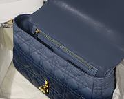 Bagsaaa Dior Large Caro Blue - 28x17x9cm - 2