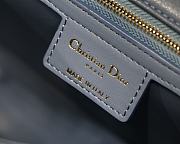 Bagsaaa Dior Large Caro Blue - 28x17x9cm - 3