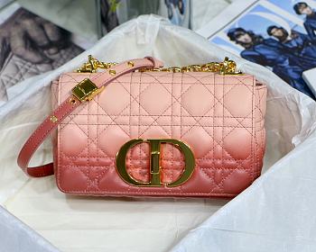 	 Bagsaaa Dior Small Caro Pink - 20 x 12 x 7 cm