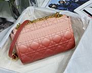 	 Bagsaaa Dior Small Caro Pink - 20 x 12 x 7 cm - 2