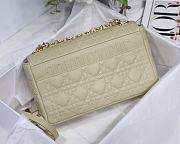 Bagsaaa Dior Medium Caro Beige - 25.5 x 15.5 x 8 cm - 3