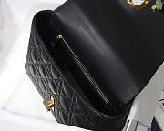 Bagsaaa Dior Medium Caro Black - 25.5 x 15.5 x 8 cm - 4