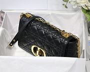 Bagsaaa Dior Medium Caro Black - 25.5 x 15.5 x 8 cm - 2