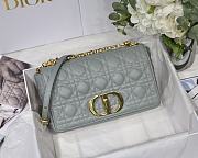 Bagsaaa Dior Medium Grey Blue - 25.5 x 15.5 x 8 cm - 1