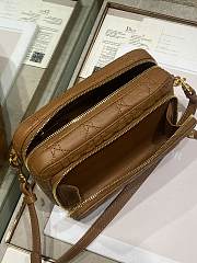 Bagsaaa Dior Carou Double Pouch Brown - 19×10.5×5cm - 6