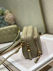 	 Bagsaaa Dior Carou Double Pouch Beige - 19×10.5×5cm - 2