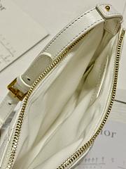 Bagsaaa Dior Caro Nomad Bag White Gold - 25x16x2.5cm - 4