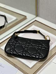 	 Bagsaaa Dior Caro Nomad Bag Black Gold - 25x16x2.5cm - 3