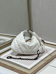 	 Bagsaaa Dior Caro Nomad Bag White - 25x16x2.5cm - 1