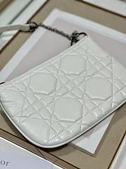 	 Bagsaaa Dior Caro Nomad Bag White - 25x16x2.5cm - 6