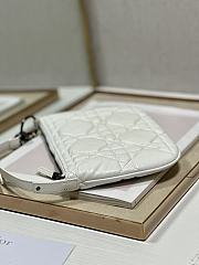 	 Bagsaaa Dior Caro Nomad Bag White - 25x16x2.5cm - 5