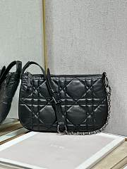 	 Bagsaaa Dior Caro Nomad Bag Black - 25x16x2.5cm - 6