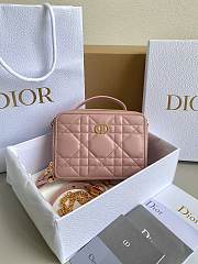 Bagsaaa Dior 30 Montaigne Box Bag Pink - 18×13×5cm - 1
