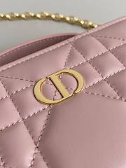Bagsaaa Dior 30 Montaigne Box Bag Pink - 18×13×5cm - 4