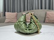 Bagsaaa Dior Caro Nomad Bag Green - 25x16x2.5cm - 3