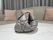 Bagsaaa Dior Caro Nomad Bag Gray - 25x16x2.5cm - 4
