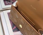 Bagsaaa Dior Chain Bag Brown - 20 x 11.5 x 3.5 cm - 5