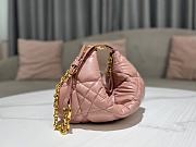 Bagsaaa Dior Caro Nomad Bag Pink - 25x16x2.5cm - 5