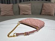Bagsaaa Dior Caro Nomad Bag Pink - 25x16x2.5cm - 4