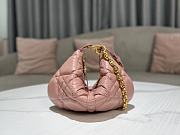Bagsaaa Dior Caro Nomad Bag Pink - 25x16x2.5cm - 2