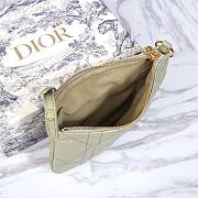 Bagsaaa Dior Caro Nomad Bag Light Green - 25x16x2.5cm - 2