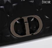 	 Bagsaaa Dior Caro Small Shoulder Bag Black - 20×12×7cm - 2