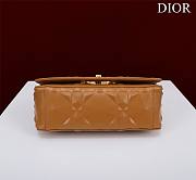 	 Bagsaaa Dior Caro Small Shoulder Bag Brown - 20×12×7cm - 6