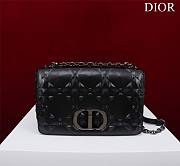 	 Bagsaaa Dior Caro Medium Shoulder Bag Black - 25×15×8cm - 1