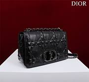 	 Bagsaaa Dior Caro Medium Shoulder Bag Black - 25×15×8cm - 6