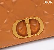 Bagsaaa Dior Caro Large Shoulder Bag Brown - 28x17x9cm - 4