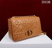 Bagsaaa Dior Caro Large Shoulder Bag Brown - 28x17x9cm - 5