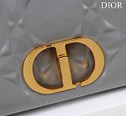 	 Bagsaaa Dior Caro Large Shoulder Bag Grey - 28x17x9cm - 5