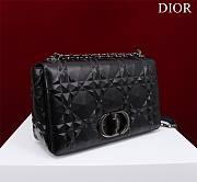 	 Bagsaaa Dior Caro Large Shoulder Bag All Black - 28x17x9cm - 4