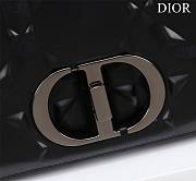 	 Bagsaaa Dior Caro Large Shoulder Bag All Black - 28x17x9cm - 3