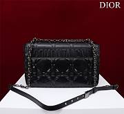 	 Bagsaaa Dior Caro Large Shoulder Bag All Black - 28x17x9cm - 2