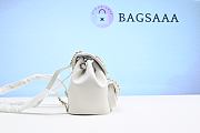 Bagsaaa Chanel Duma Backpack White Lambskin - 18x18x12cm - 6